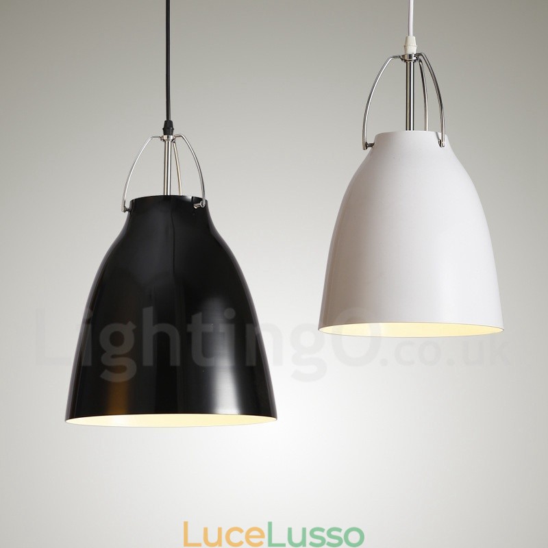 Lampada a sospensione moderna e contemporanea in lega di alluminio con paralume in lega di alluminio