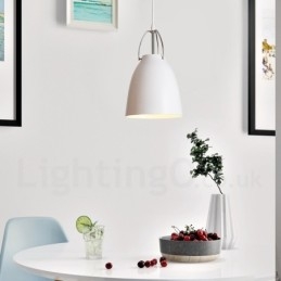 Lampada a sospensione moderna e contemporanea in lega di alluminio con paralume in lega di alluminio