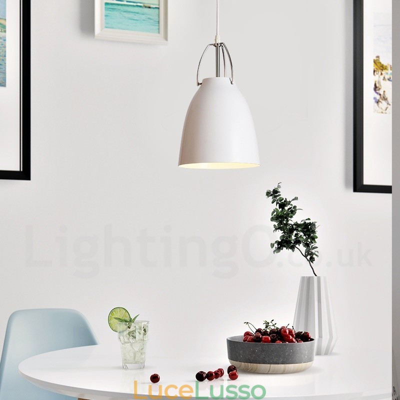 Lampada a sospensione moderna e contemporanea in lega di alluminio con paralume in lega di alluminio
