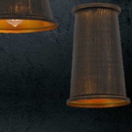 Lampadario a 3 luci Mini Style Modern Contemporary Metal Pendant Light