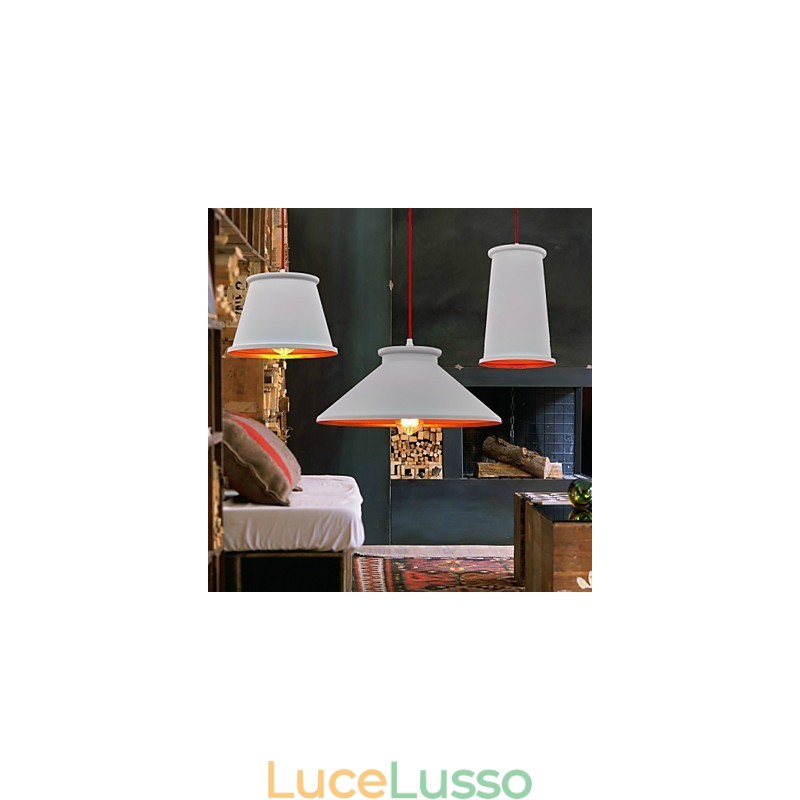 Lampadario Mini Stile Moderno Contemporaneo Metallo 3 Luci Lampada a Sospensione