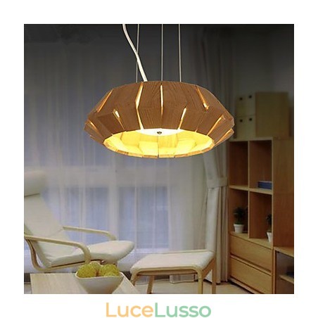 Lampadario Country Legno Bambù Lampadario Country Legno Bambù