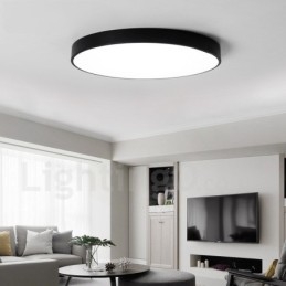 Plafoniere da soffitto in stile nordico moderno contemporaneo dimmerabili ultra sottili con paralume in acrilico con telecomando, utilizzabili anche come applique