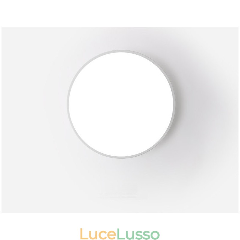 Plafoniere da soffitto in stile nordico moderno contemporaneo dimmerabili ultra sottili con paralume in acrilico con telecomando, utilizzabili anche come applique