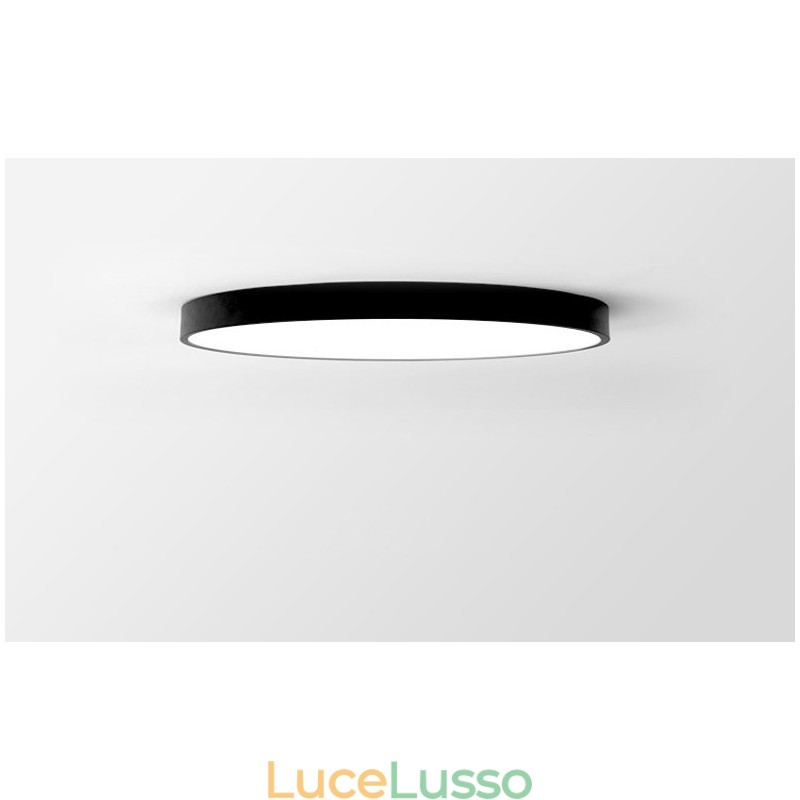 Plafoniere da soffitto in stile nordico moderno contemporaneo dimmerabili ultra sottili con paralume in acrilico con telecomando, utilizzabili anche come applique