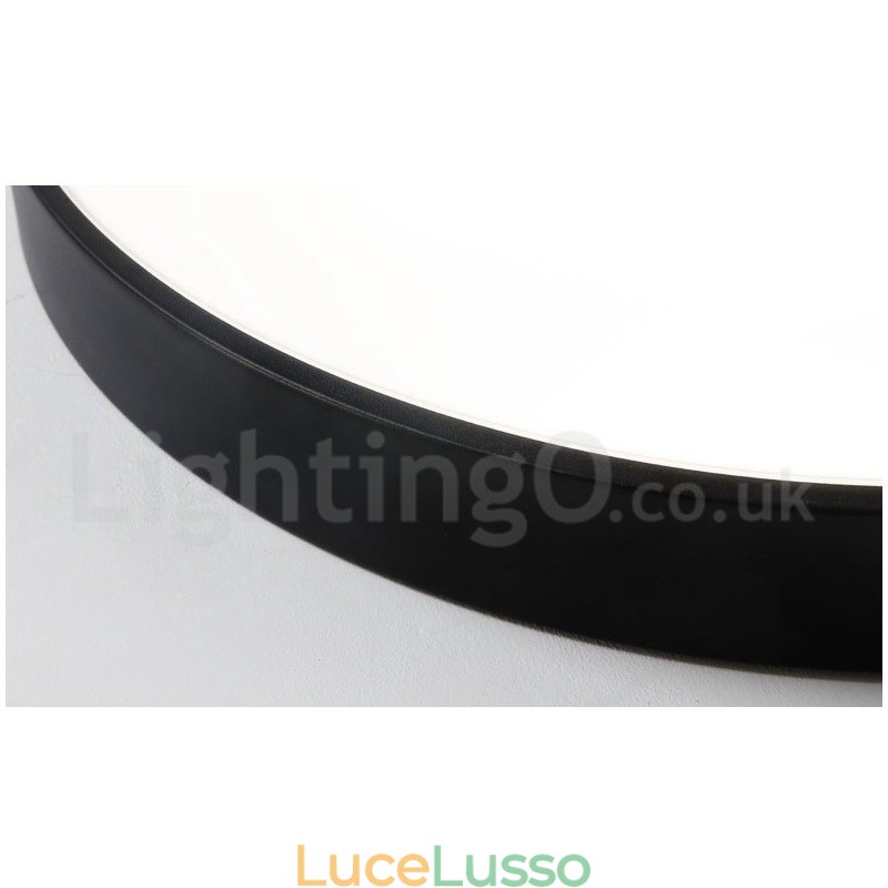 Plafoniere da soffitto in stile nordico moderno contemporaneo dimmerabili ultra sottili con paralume in acrilico con telecomando, utilizzabili anche come applique