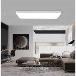 Plafoniere da soffitto dimmerabili in stile nordico moderno e contemporaneo con paralume in acrilico e telecomando