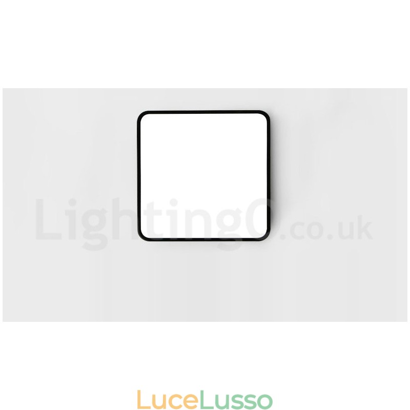 Plafoniere da soffitto dimmerabili in stile nordico moderno e contemporaneo con paralume in acrilico e telecomando