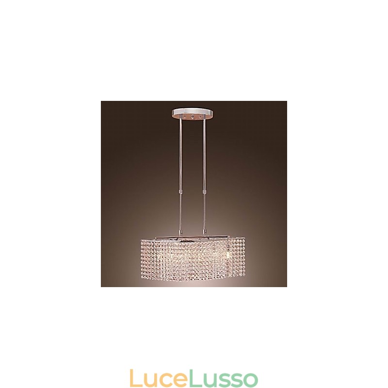 Lampadario Cristallo Moderno Contemporaneo Cristallo