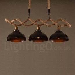 Lampada a sospensione a 3 luci da soffitto