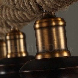 Lampada a sospensione a 3 luci da soffitto