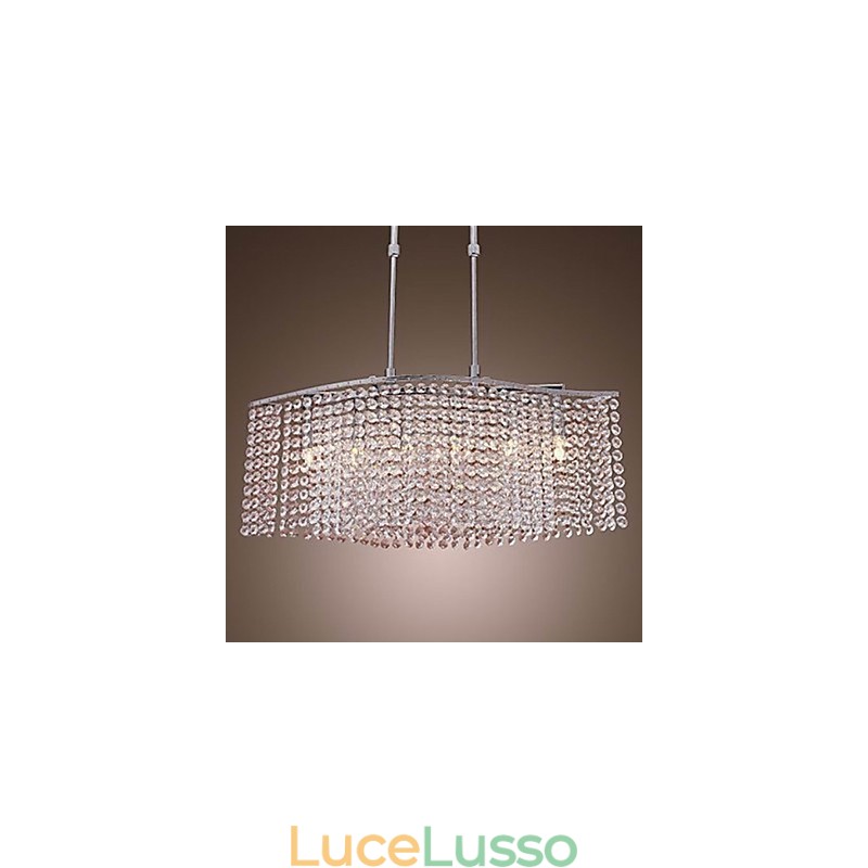 Lampadario Cristallo Moderno Contemporaneo Cristallo