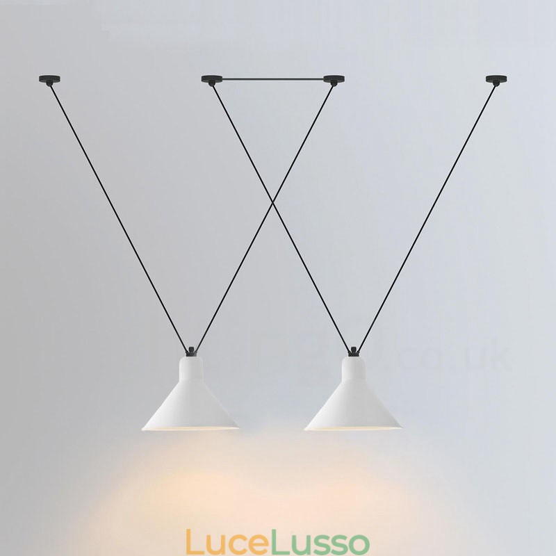 Lampada a sospensione moderna e contemporanea a 3 luci