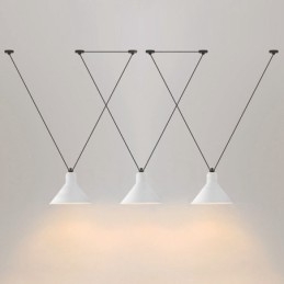 Lampada a sospensione moderna e contemporanea a 3 luci