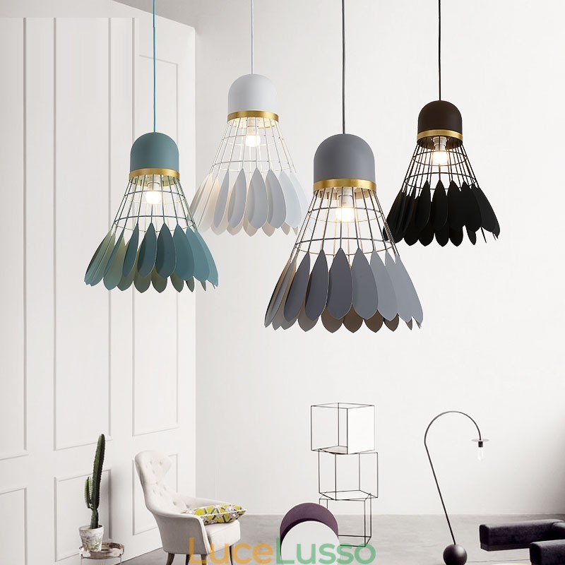 Lampada a sospensione moderna e contemporanea da soffitto con 1 luce