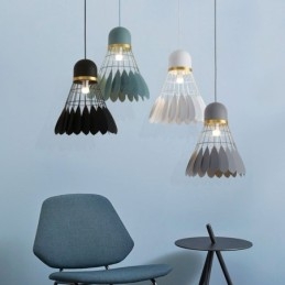 Lampada a sospensione moderna e contemporanea da soffitto con 1 luce
