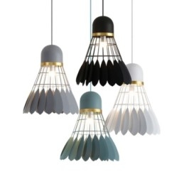Lampada a sospensione moderna e contemporanea da soffitto con 1 luce