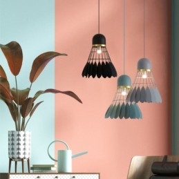 Lampada a sospensione moderna e contemporanea da soffitto con 1 luce