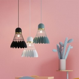 Lampada a sospensione moderna e contemporanea da soffitto con 1 luce