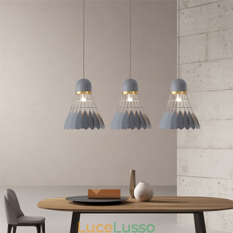 Lampada a sospensione moderna e contemporanea da soffitto con 1 luce