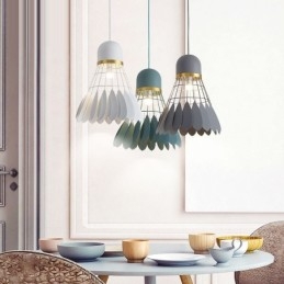 Lampada a sospensione moderna e contemporanea da soffitto con 1 luce