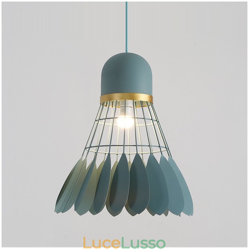 Lampada a sospensione moderna e contemporanea da soffitto con 1 luce
