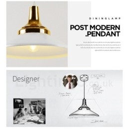 Lampada a sospensione moderna e contemporanea da soffitto con 1 luce