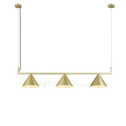 Lampada a sospensione moderna e contemporanea a 3 luci