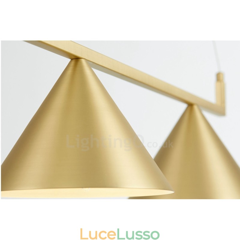 Lampada a sospensione moderna e contemporanea a 3 luci