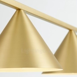 Lampada a sospensione moderna e contemporanea a 3 luci