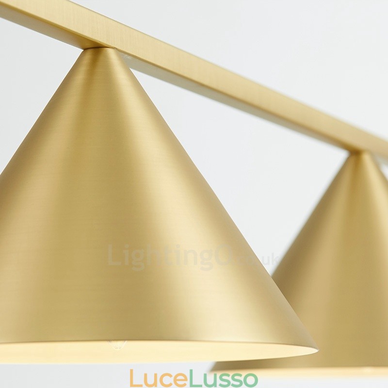 Lampada a sospensione moderna e contemporanea a 3 luci