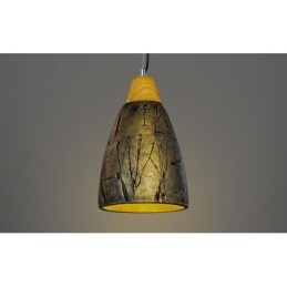Lampada a sospensione moderna e contemporanea in cemento da 1 luce
