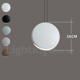 Lampada a sospensione moderna e contemporanea in cemento da 1 luce