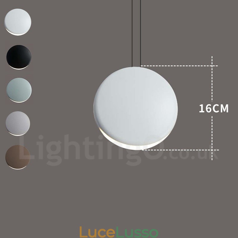 Lampada a sospensione moderna e contemporanea in cemento da 1 luce