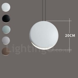 Lampada a sospensione moderna e contemporanea in cemento da 1 luce