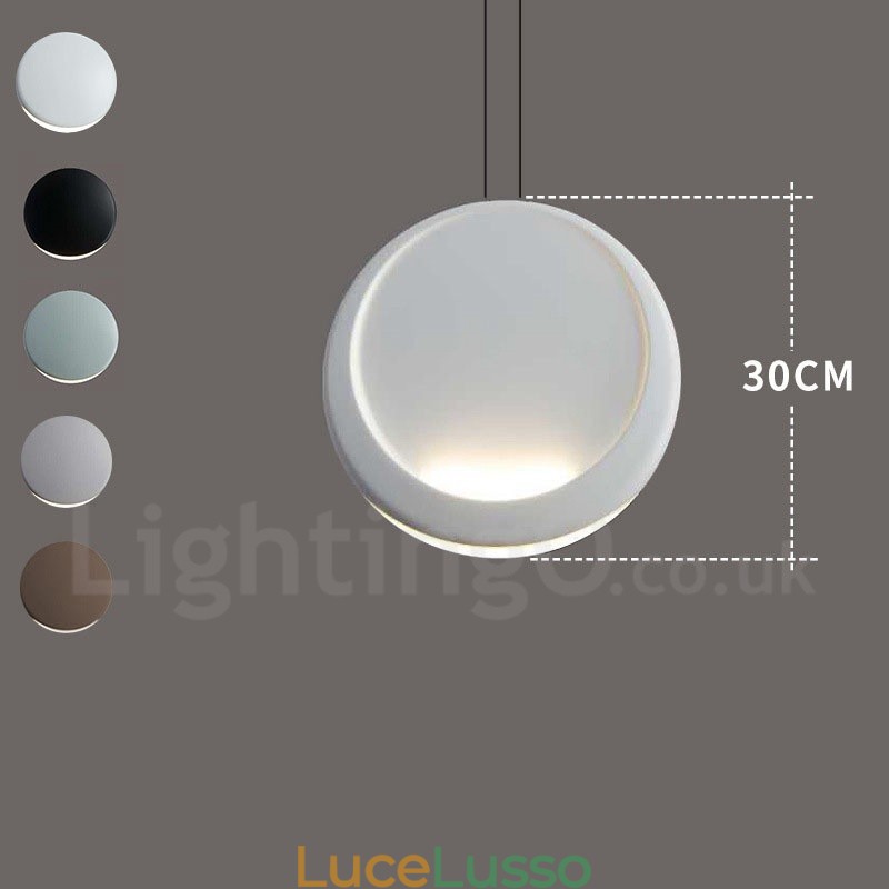 Lampada a sospensione moderna e contemporanea in cemento da 1 luce