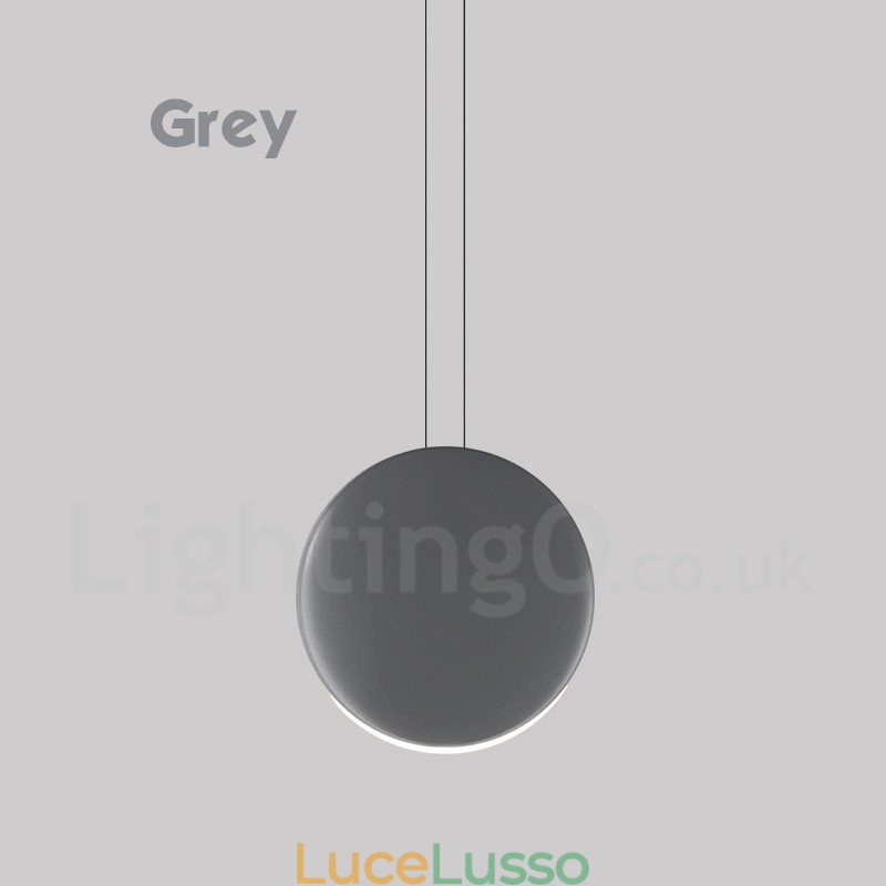 Lampada a sospensione moderna e contemporanea in cemento da 1 luce