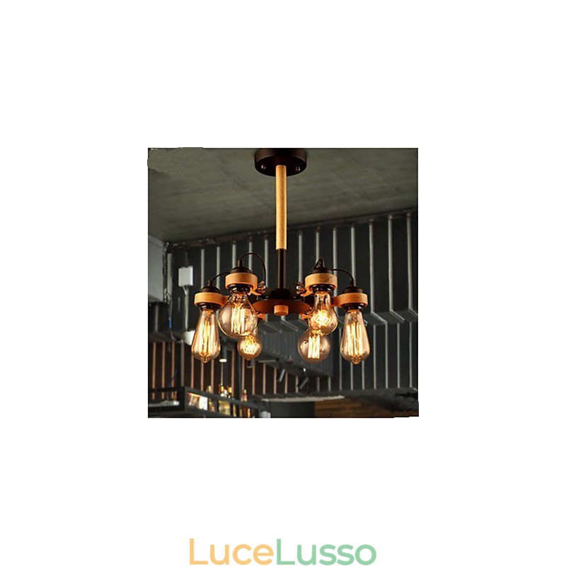 Studio Lampade e lanterne American Retro Soffitto 6