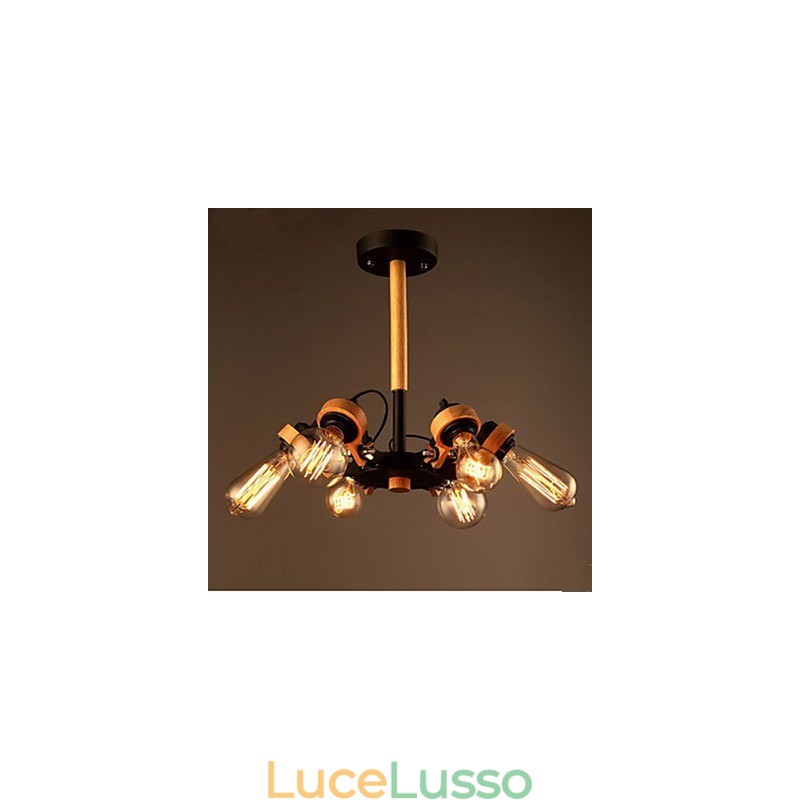 Studio Lampade e lanterne American Retro Soffitto 6