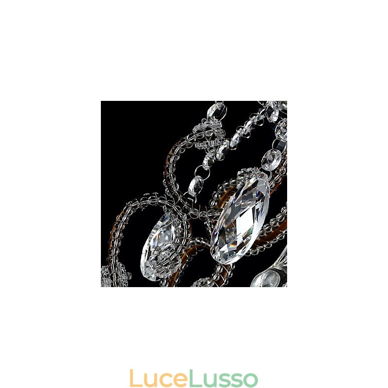 Lampadario moderno Design Lampadario vintage Lampadario in cristallo Loft Lampada a sospensione Lustre