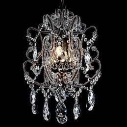 Lampadario moderno Design Lampadario vintage Lampadario in cristallo Loft Lampada a sospensione Lustre