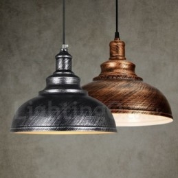 Lampada a sospensione moderna contemporanea in lega di alluminio a 1 luce con paralume in lega di alluminio