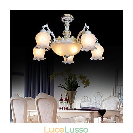 Lampadario Tradizionale Classico Vintage Retro Metallo Lampadario Tradizionale Classico Vintage Retro Metallo