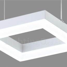 Lampada a sospensione moderna contemporanea in lega di alluminio a 6 luci con paralume in acrilico