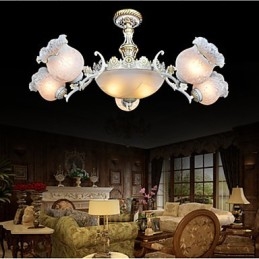 Lampadario Tradizionale Classico Vintage Retro Metallo