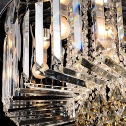 6 luci da soffitto moderne e contemporanee con paralume in cristallo