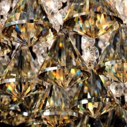 6 luci da soffitto moderne e contemporanee con paralume in cristallo