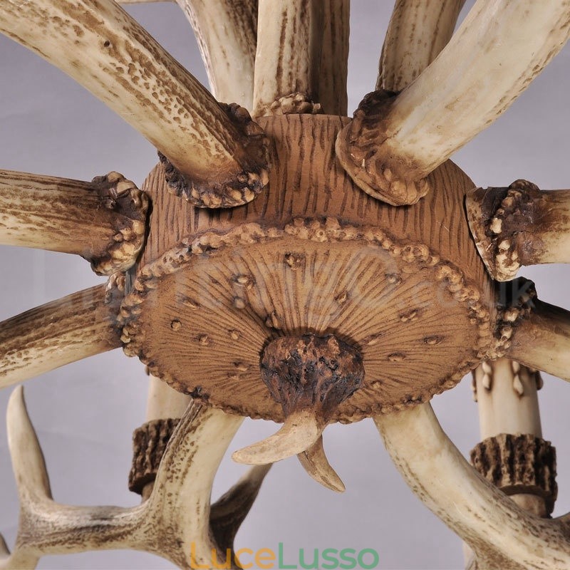 Lampadario moderno contemporaneo nordico rustico country a 8 luci