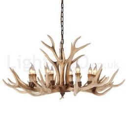 Lampadario moderno contemporaneo nordico rustico country a 8 luci
