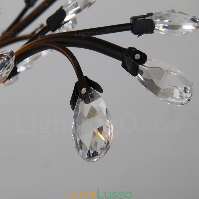 Lampadario rustico country a 8 luci